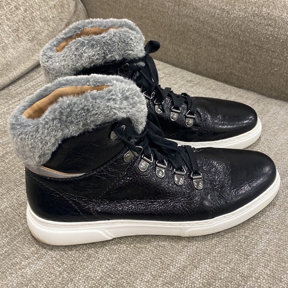 Johnston & Murphy Shoes Johnston Murphy Black Leather Lace Up Shoe